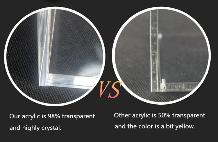 Lítill akríl myndarammi transparent.jpg Mini acrylic photo frame transparent.jpg