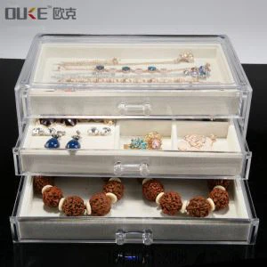 fashionable Wholesale Acrylic Jewelry Boxes be'