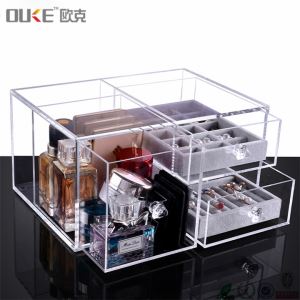 Best Acrylic Makeup Skipuleggjari-Makeup Shelves-Lucite Makeup Skipuleggjari