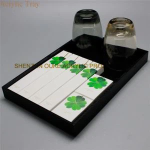 Plast Diskur Bakkar Grafin Serving Tray Tint Serving Bakkar