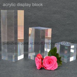 High Quality Custom Prentað Acryl Block Heildverslun / akríl Skjár Block