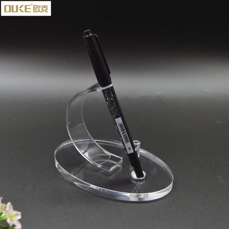 China Suppliers Single Clear Acrylic Pen Holder