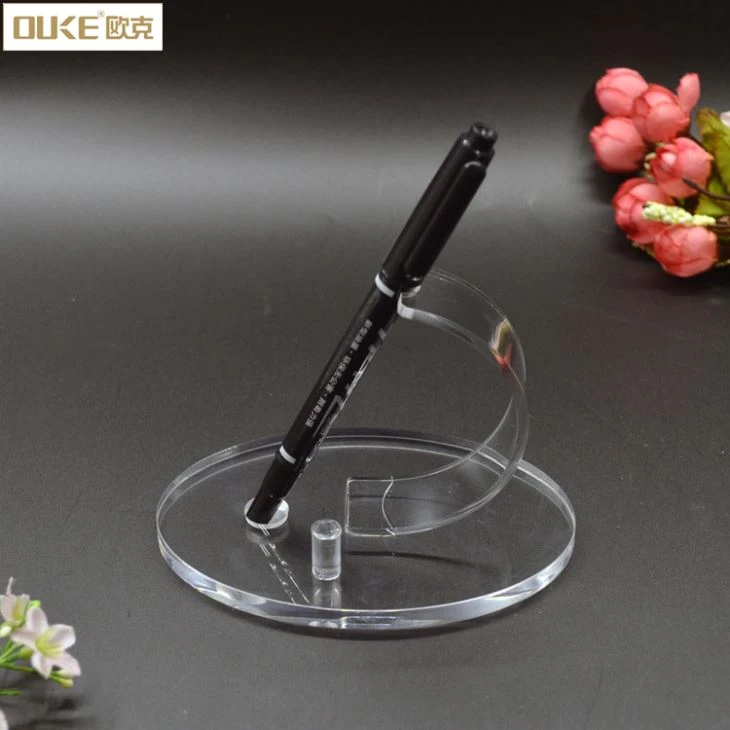 China Suppliers Single Clear Acrylic Pen Holder