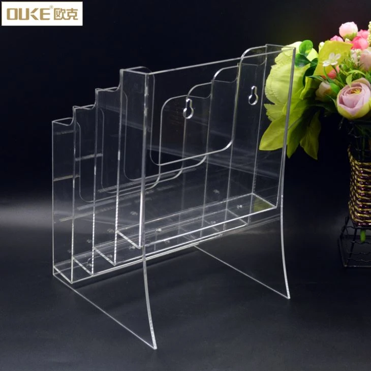 Desktop Unique Design Acrylic Document Holder