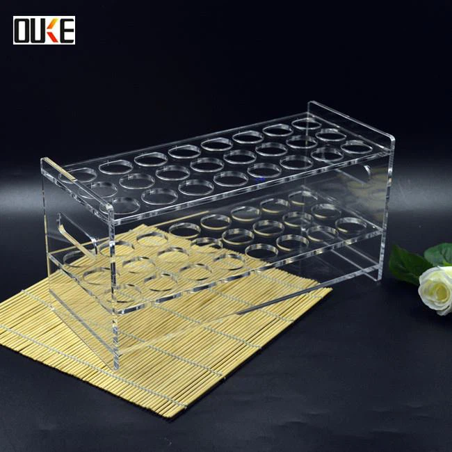 New Design 24 Holes Acrylic Test Tube Display Stand