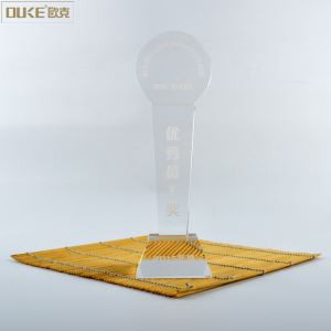 Hreinsa fyndið líkan Acrylic Trophy
