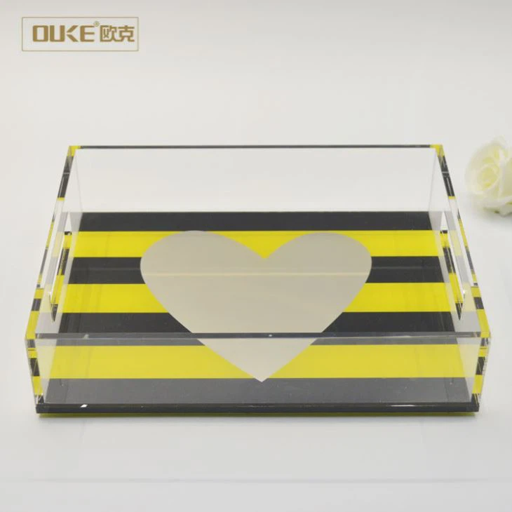 Wholesale Clear Acrylic Fruit Serving Tray